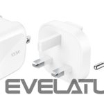 Adapteriai Belkin  BOOSTCHARGE 100w 2C1A Wall Charger with interchangable plug tips UK, EU, US White