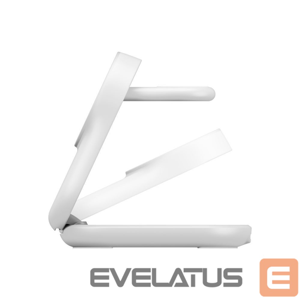 Belaidis įkroviklis Belkin UltraCharge 25w Qi2 3in1 Magnetic Charger White