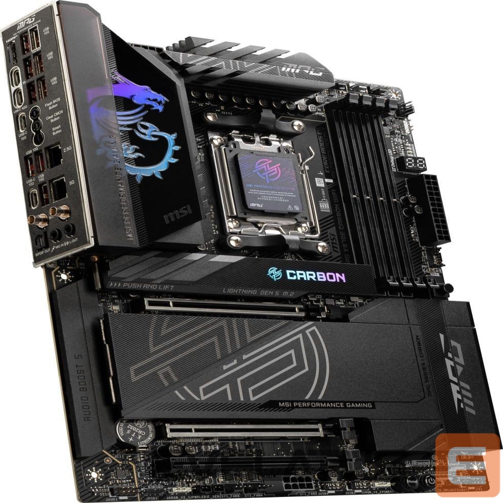 Intel procesoriaus pagrindinė plokštė MSI Processor family AMD | Processor socket AM5 | DDR5 UDIMM | Supported hard disk drive interfaces SATA, M.2 | Number of SATA connectors 4