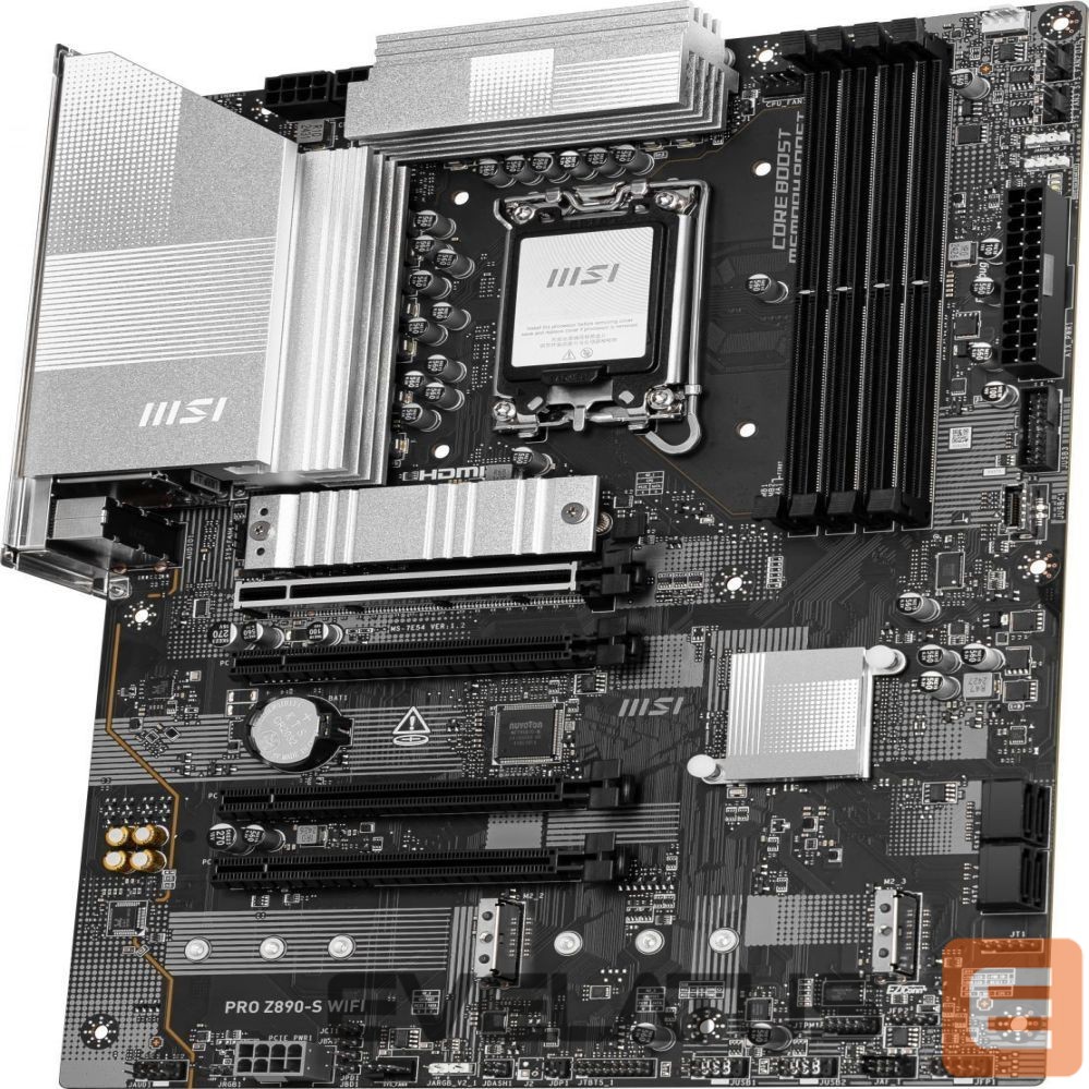 Intel procesoriaus pagrindinė plokštė MSI PRO Z890-S WIFI |