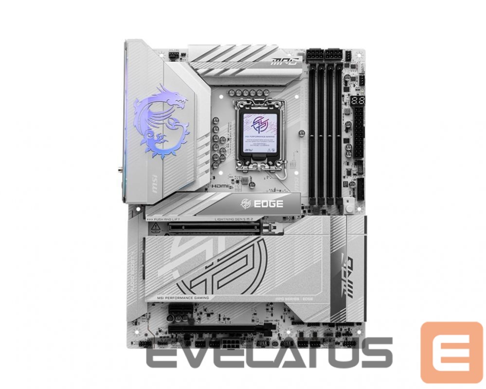 Intel procesoriaus pagrindinė plokštė MSI MB Z890 S1851 ATX/MPG Z890 EDGE TI WIFI