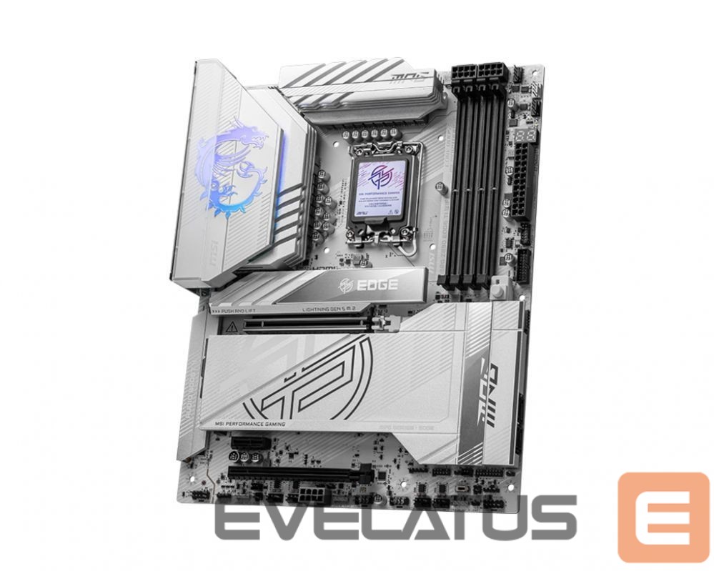 Intel procesoriaus pagrindinė plokštė MSI MB Z890 S1851 ATX/MPG Z890 EDGE TI WIFI