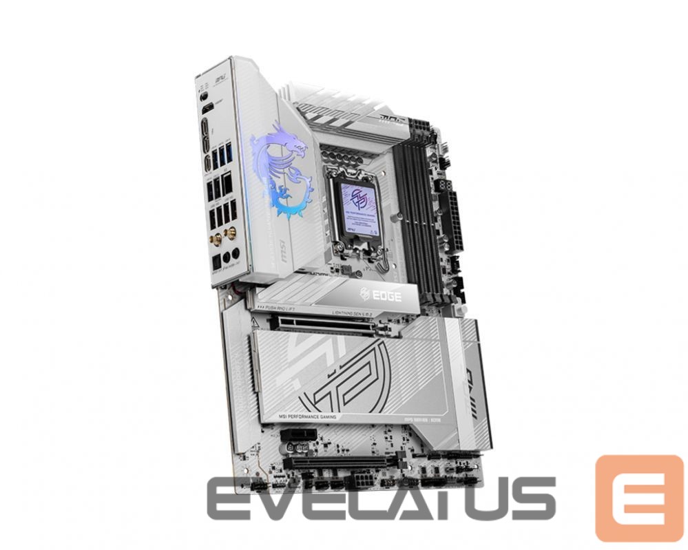 Intel procesoriaus pagrindinė plokštė MSI MB Z890 S1851 ATX/MPG Z890 EDGE TI WIFI