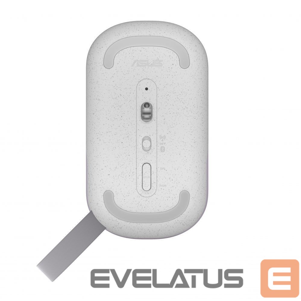Kompiuterio pelė Asus Marshmallow Mouse | MD100 | Mouse | 2.4 GHz, Bluetooth | Beige