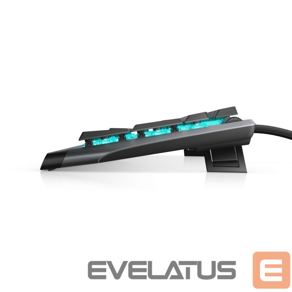 Kompiuterio klaviatūra Dell AW510K Mechanical Gaming Keyboard, RGB LED light, EN, Dark Gray, Wired