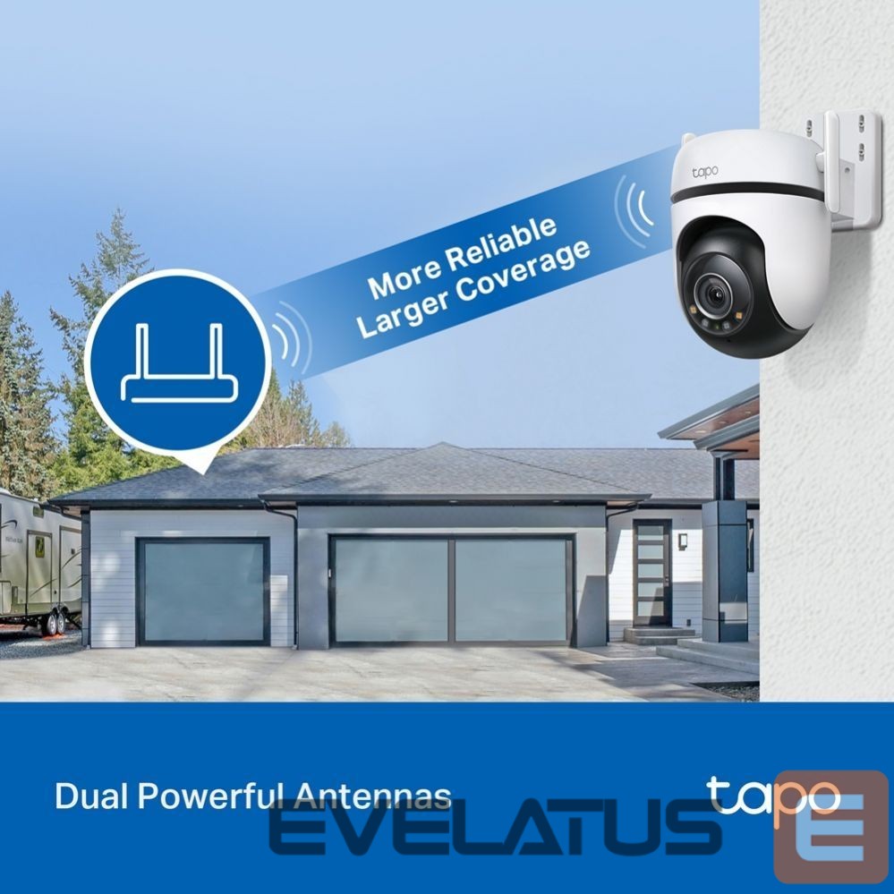 DSLR fotoaparatas TP-Link WRL CAMERA 1080P PAN/TILT/TAPO C520WS