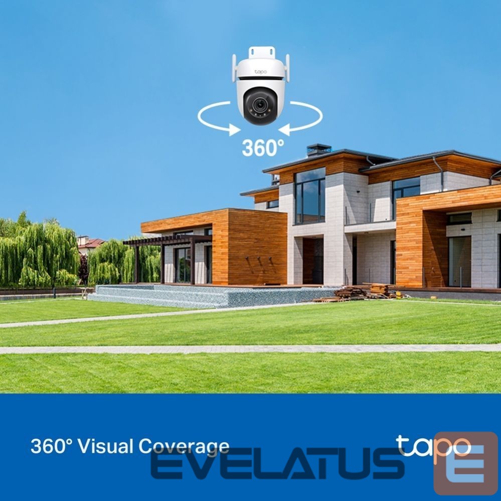 DSLR fotoaparatas TP-Link WRL CAMERA 1080P PAN/TILT/TAPO C520WS