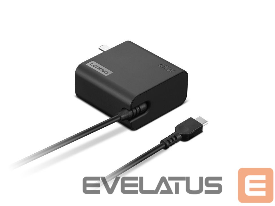 Aksesuarai kompiuterinei technikai Lenovo LENOVO 65W USB-C Wall Adapter - EU