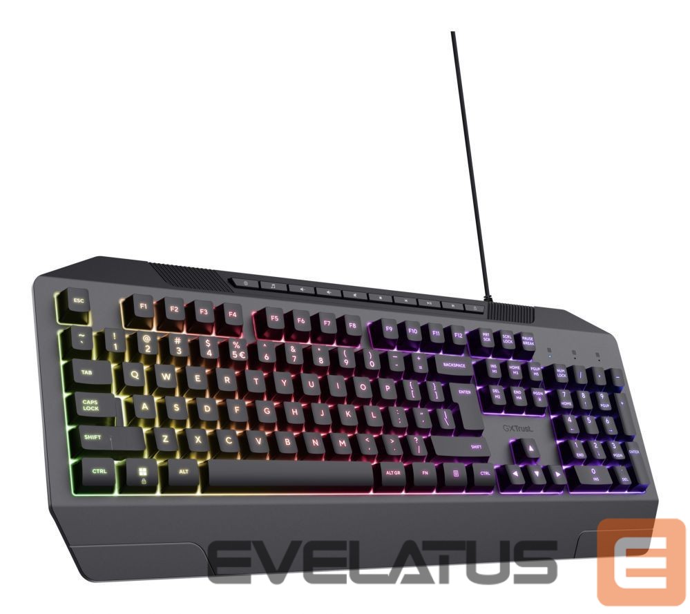 Kompiuterio klaviatūra Trust KEYBOARD USB GXT 836 EVOCX/ENG 24722