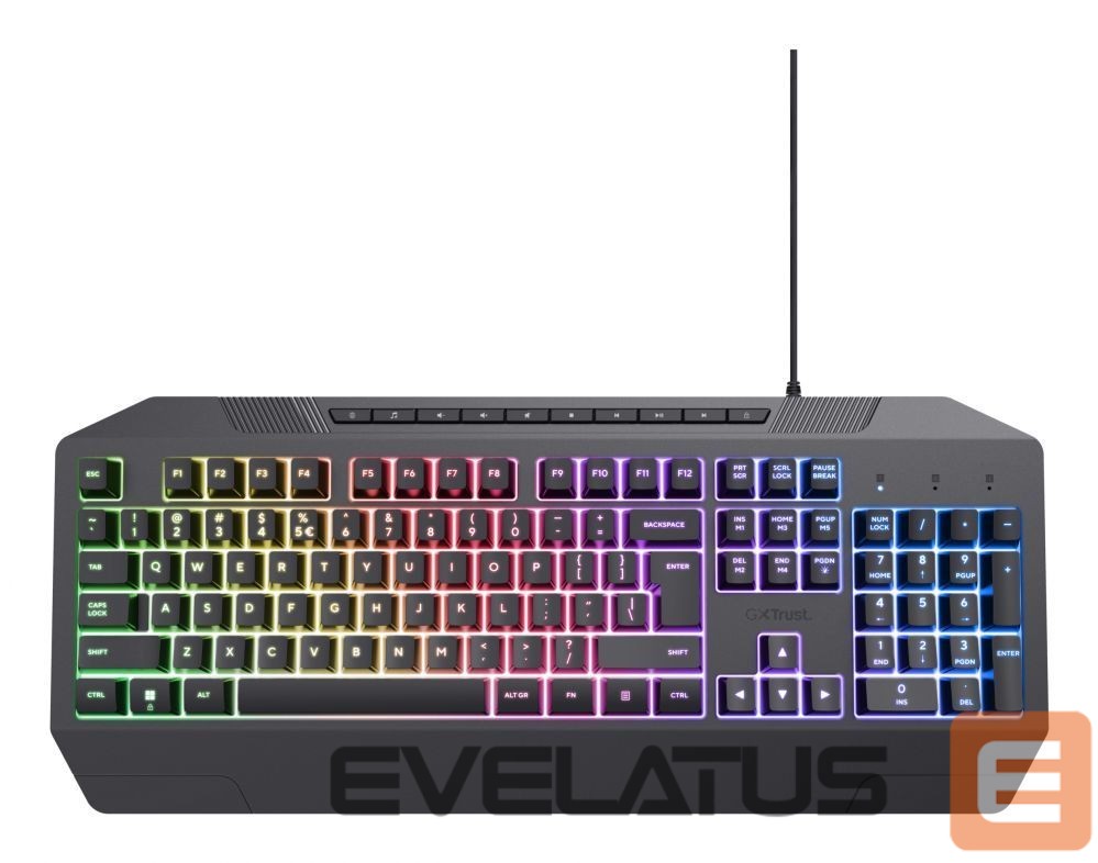 Kompiuterio klaviatūra Trust KEYBOARD USB GXT 836 EVOCX/ENG 24722