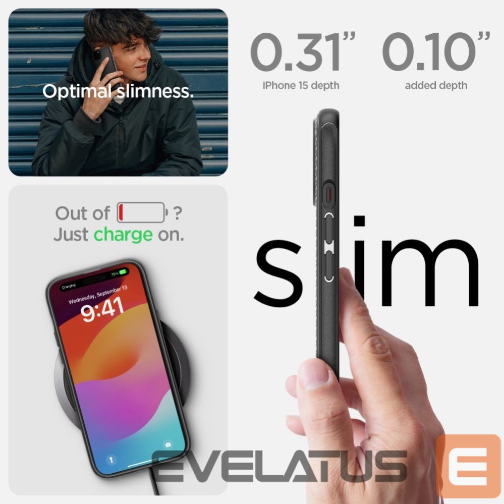 Kitos prekės Spigen Black