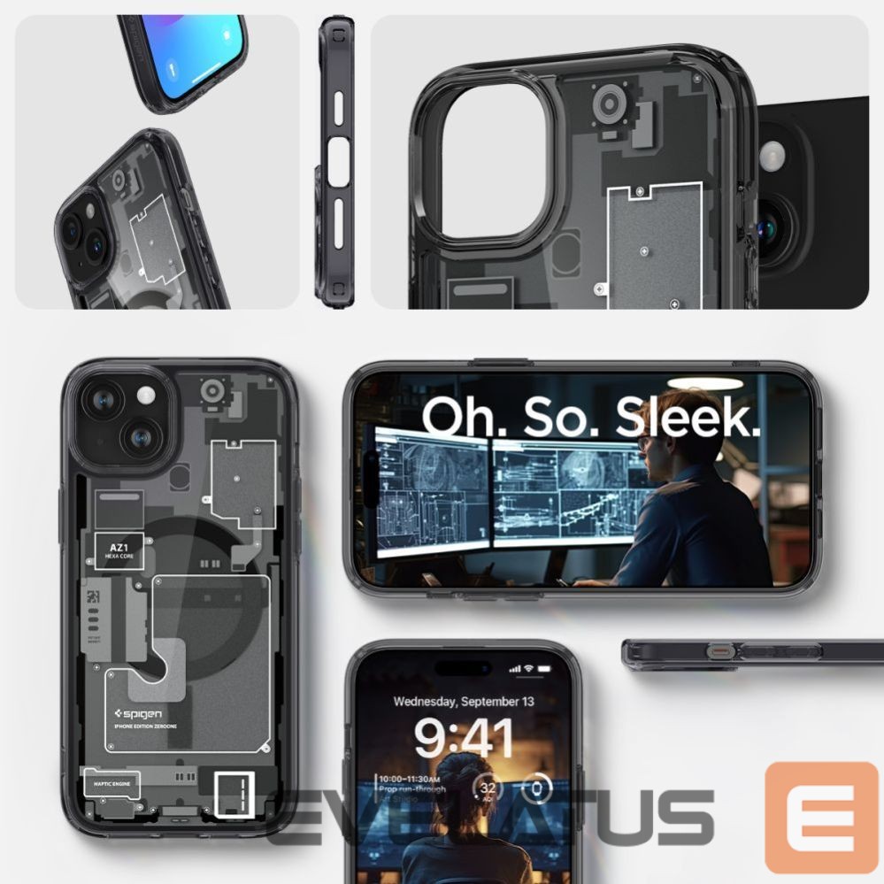 Kitos prekės Spigen Transparent || White