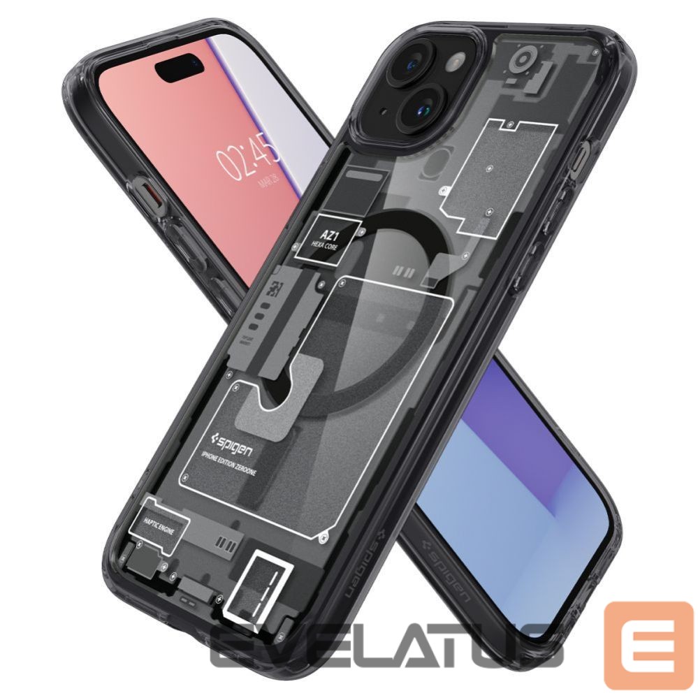 Kitos prekės Spigen Transparent || White