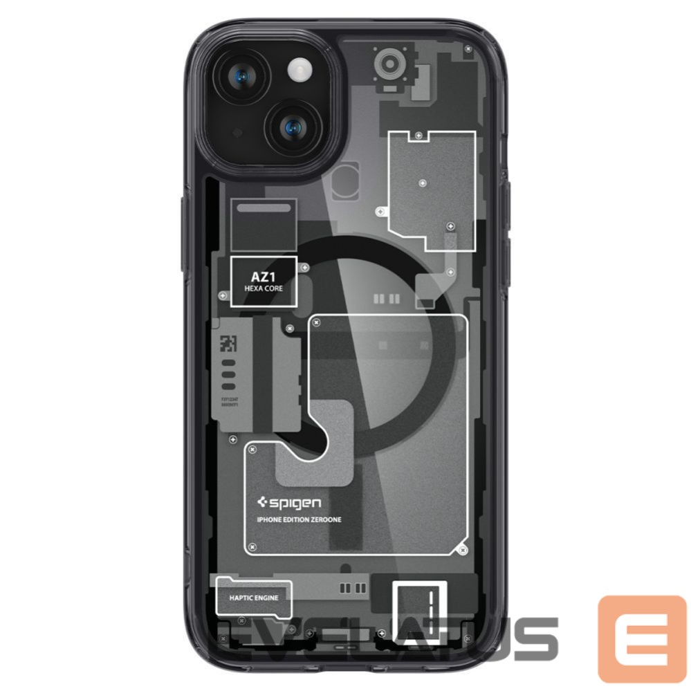 Kitos prekės Spigen Transparent || White
