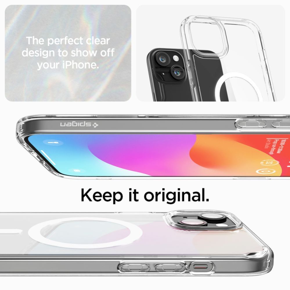 Kitos prekės Spigen Transparent || White
