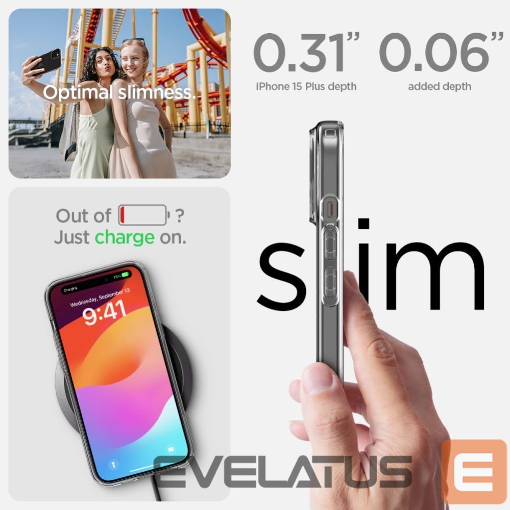 Kitos prekės Spigen Transparent