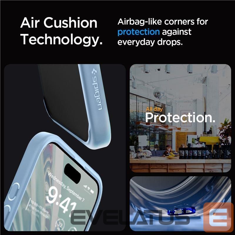 Kitos prekės Spigen Transparent || Blue