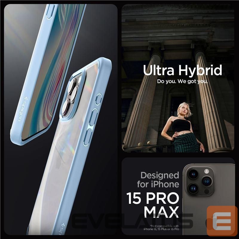Kitos prekės Spigen Transparent || Blue