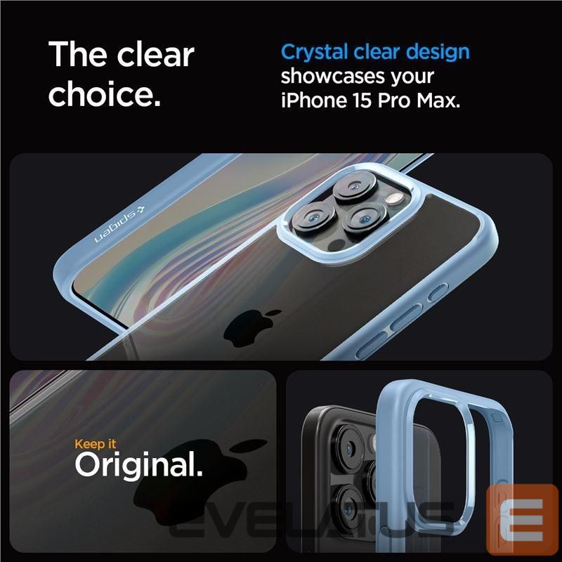 Kitos prekės Spigen Transparent || Blue