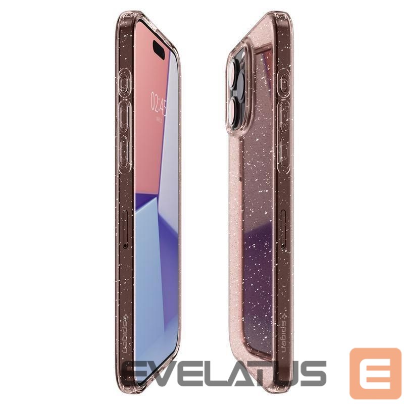 Kitos prekės Spigen Transparent || Pink