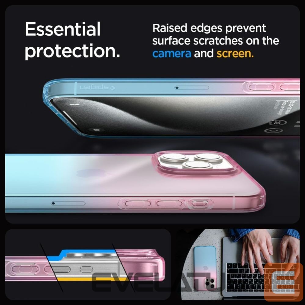 Kitos prekės Spigen Pink || Blue