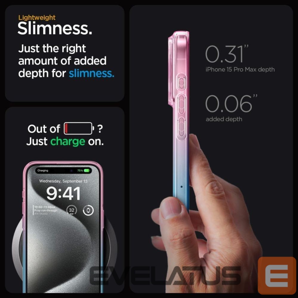 Kitos prekės Spigen Pink || Blue