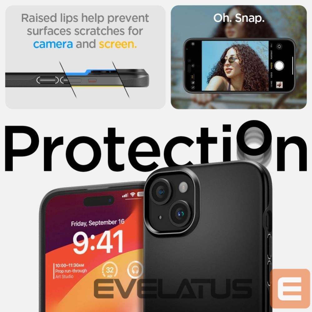 Kitos prekės Spigen Black