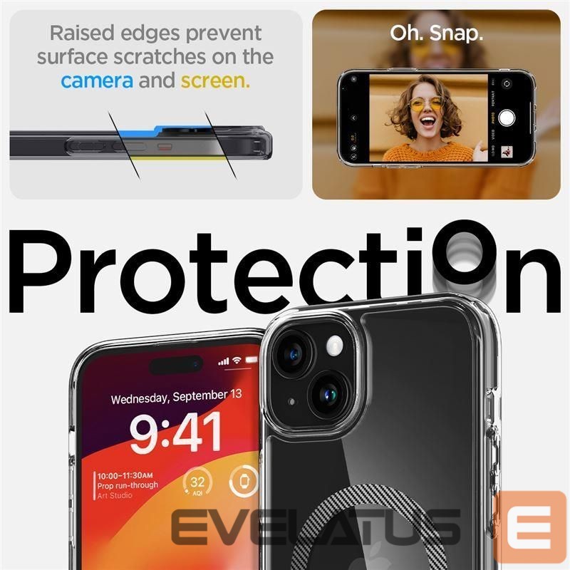 Kitos prekės Spigen Transparent || Gray
