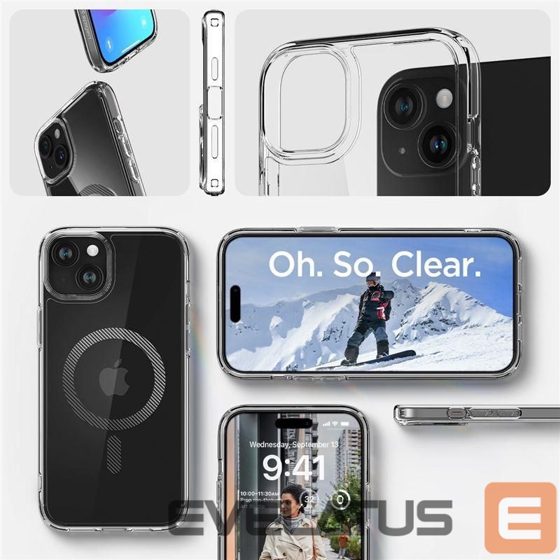 Kitos prekės Spigen Transparent || Gray