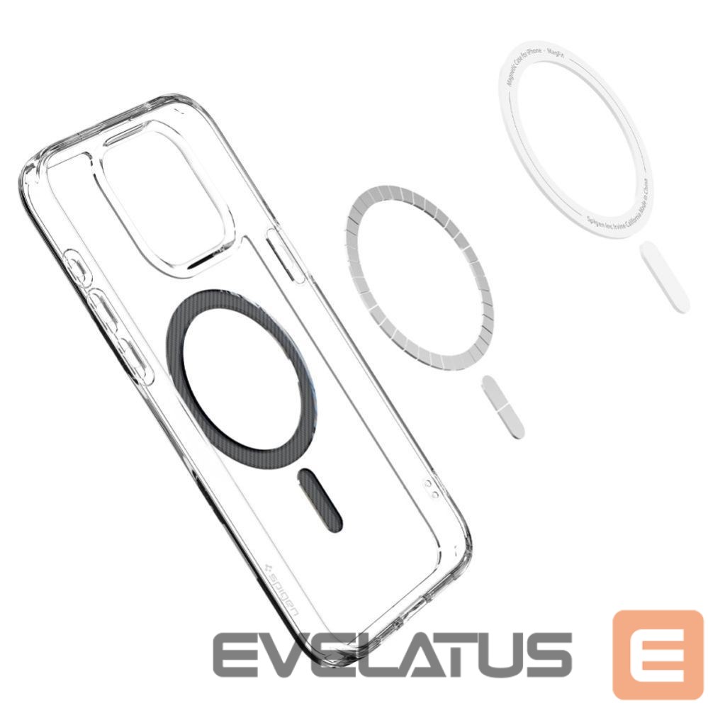 Kitos prekės Spigen Spigen Ultra Hybrid Mag Case with MagSafe for iPhone 15 Pro - Gray