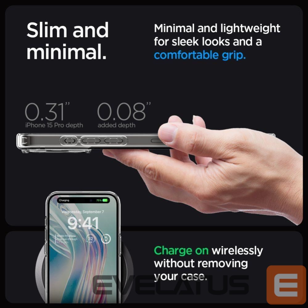 Kitos prekės Spigen Semi-transparent