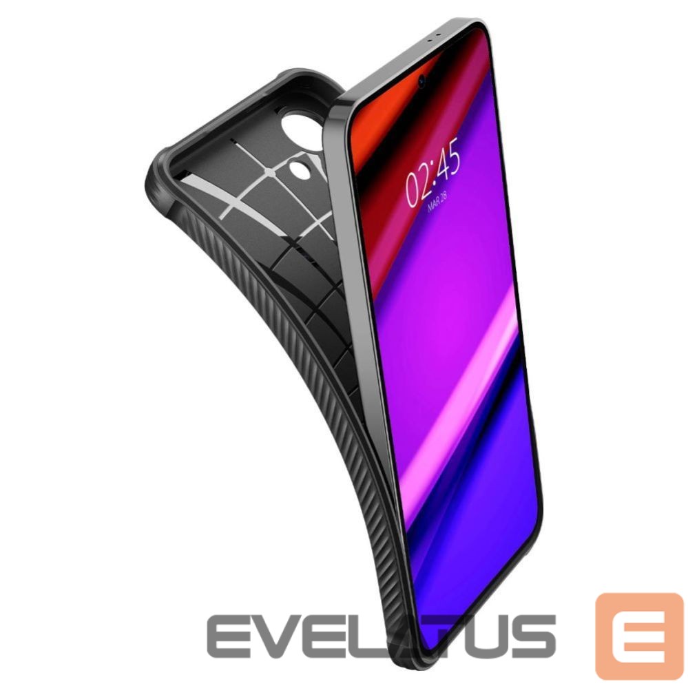 Kitos prekės Spigen Spigen Rugged Armor Case for Samsung Galaxy S24 - Matte Black
