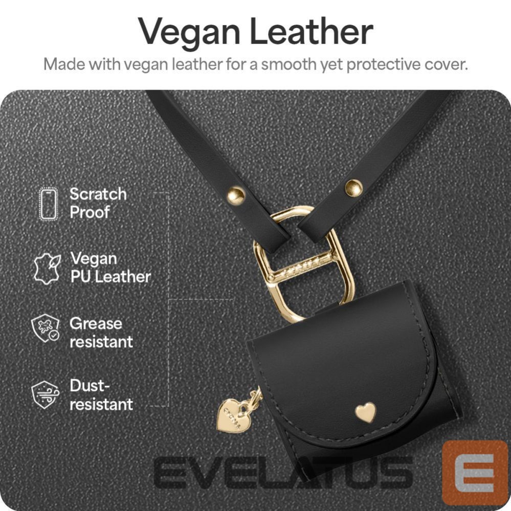 Kitos prekės Spigen Spigen Cyrill Mini Bag for AirPods 4 - Black