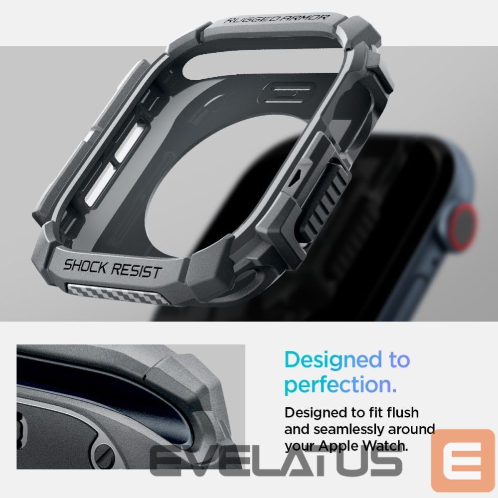 Kitos prekės Spigen Spigen Rugged Armor Case for Apple Watch 10 46mm - Gray
