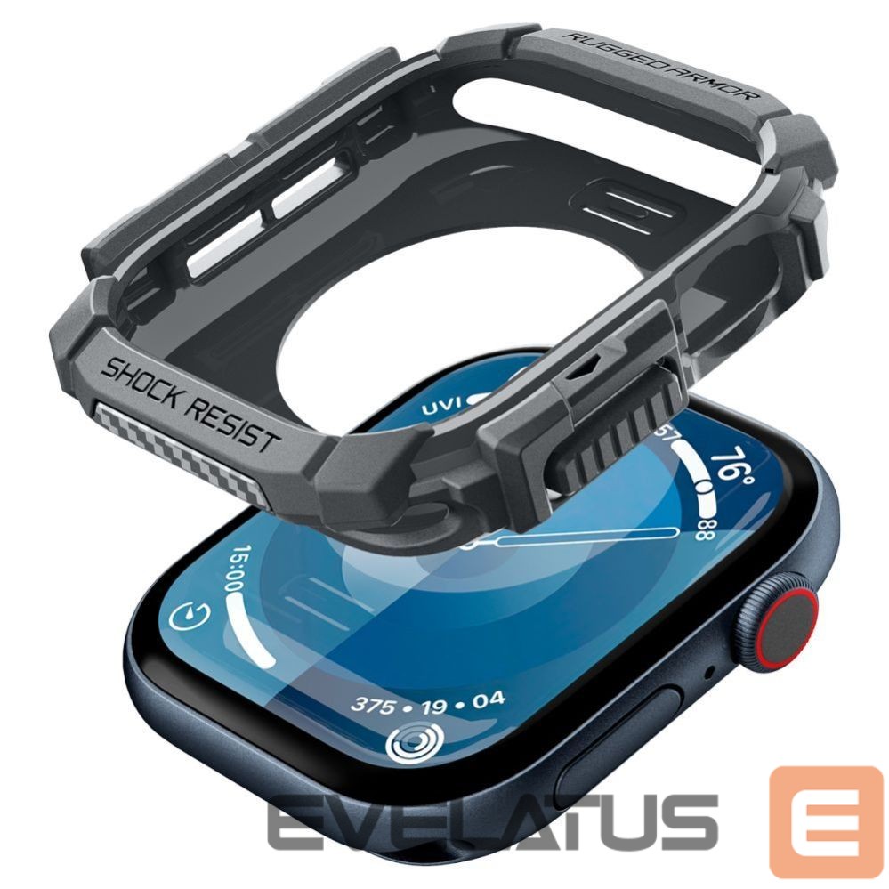 Kitos prekės Spigen Spigen Rugged Armor Case for Apple Watch 10 46mm - Gray