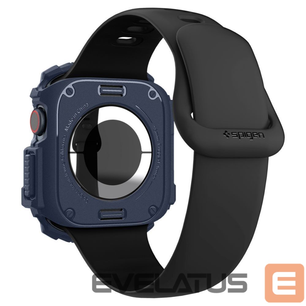 Kitos prekės Spigen Spigen Rugged Armor Case for Apple Watch 10 46mm - Navy Blue