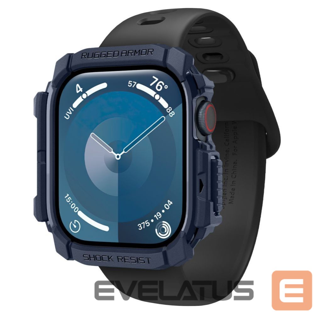 Kitos prekės Spigen Spigen Rugged Armor Case for Apple Watch 10 46mm - Navy Blue