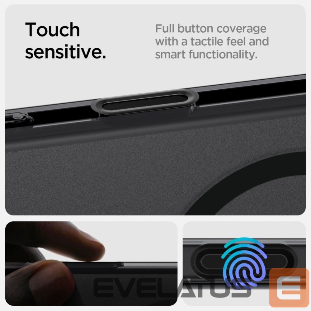 Kitos prekės Spigen Spigen Ultra Hybrid "T" MagSafe Case for iPhone 16 Pro Max - Black
