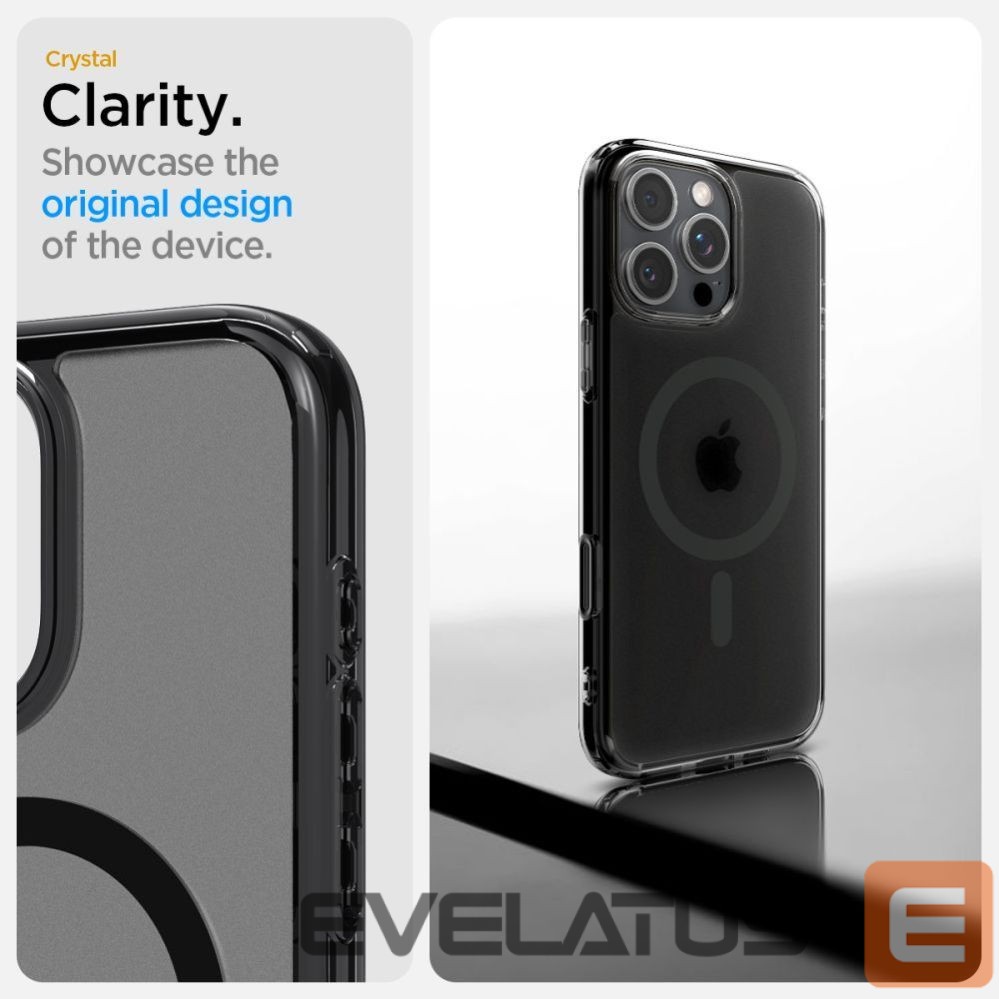 Kitos prekės Spigen Spigen Ultra Hybrid "T" MagSafe Case for iPhone 16 Pro Max - Black