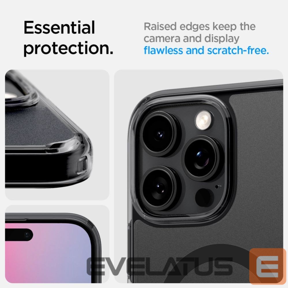 Kitos prekės Spigen Spigen Ultra Hybrid "T" MagSafe Case for iPhone 16 Pro Max - Black