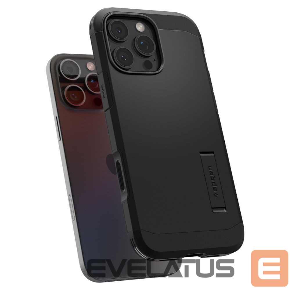Kitos prekės Spigen Spigen Tough Armor "T" MagSafe case for iPhone 16 Pro Max - black