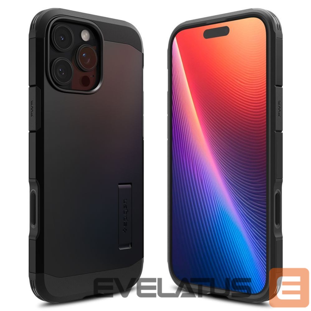 Kitos prekės Spigen Spigen Tough Armor "T" MagSafe case for iPhone 16 Pro Max - black