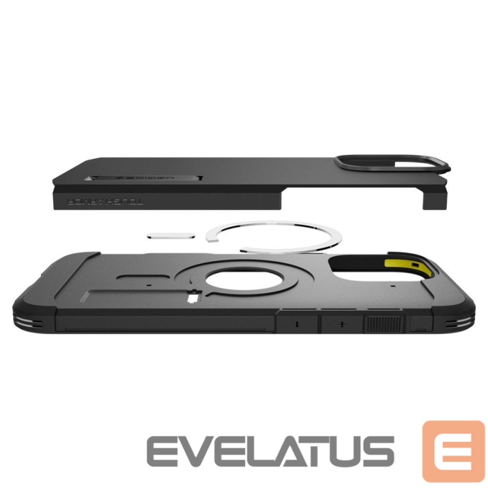 Kitos prekės Spigen Spigen Tough Armor "T" MagSafe case for iPhone 16 Pro Max - black