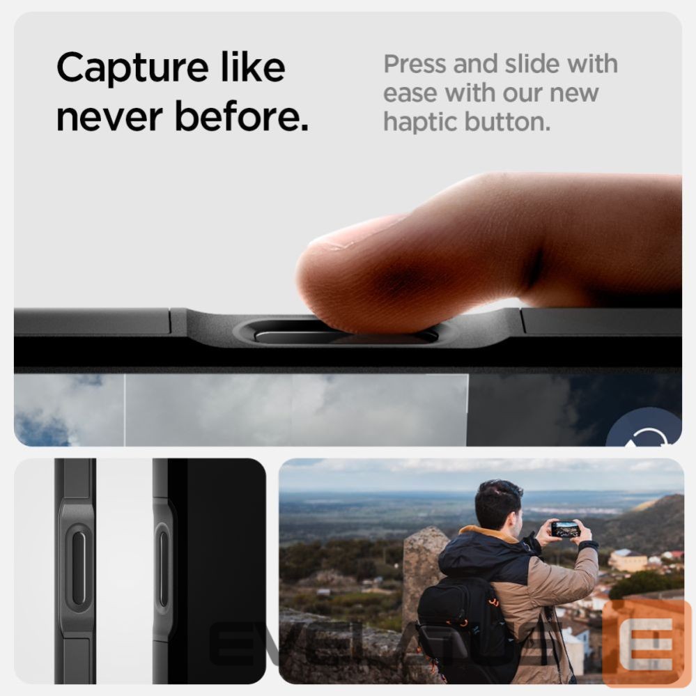 Kitos prekės Spigen Spigen Tough Armor "T" MagSafe case for iPhone 16 Pro Max - black