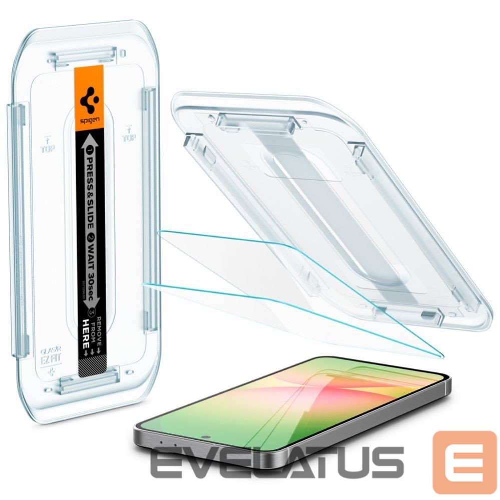 Kitos prekės Spigen Spigen Glas.tR EZ Fit Tempered Glass for Samsung Galaxy S24 FE (2 pcs.)