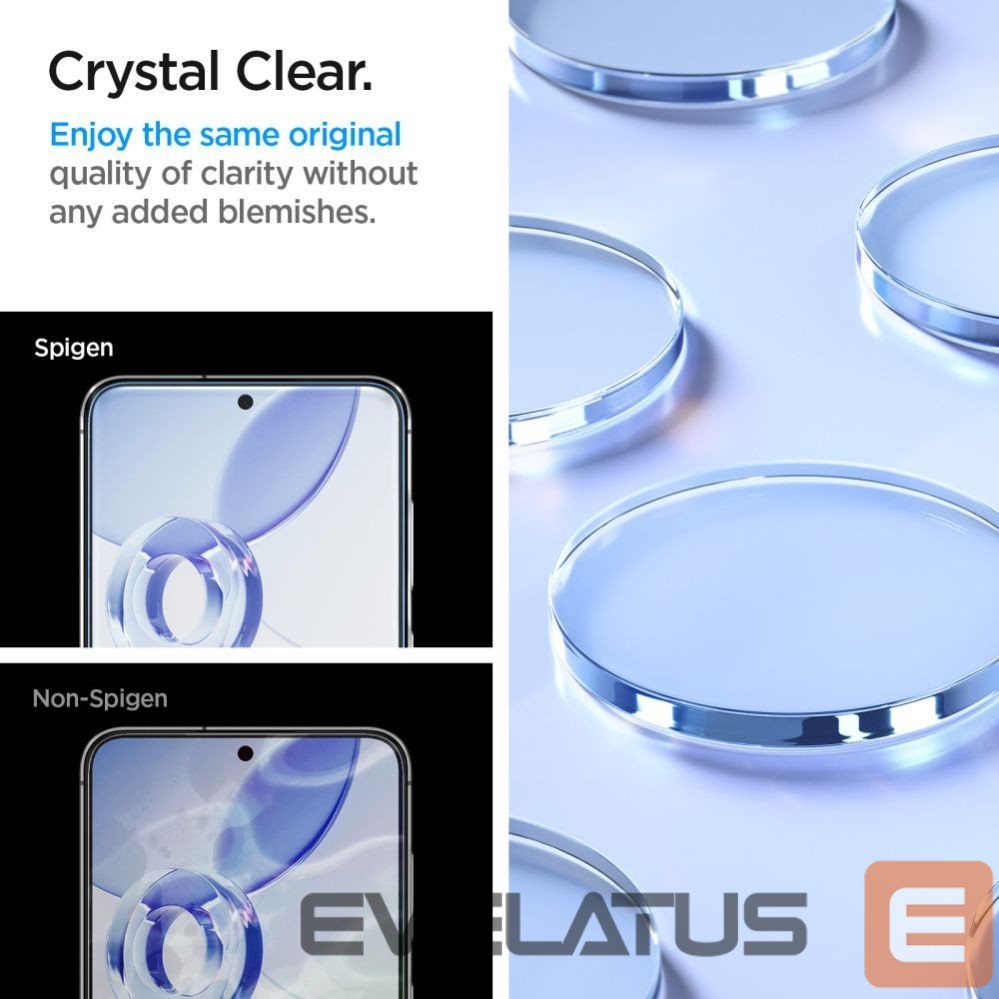 Kitos prekės Spigen Spigen Glas.tR EZ Fit Tempered Glass for Samsung Galaxy S24 FE (2 pcs.)