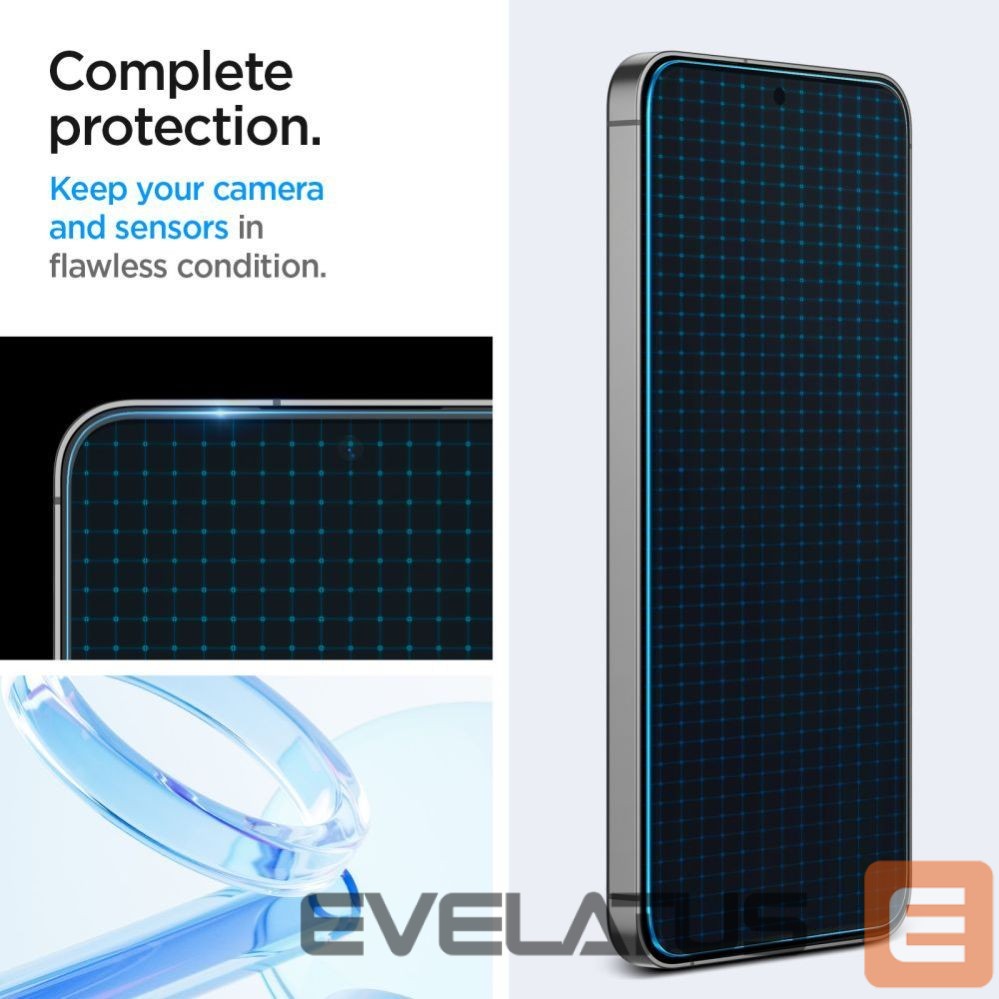 Kitos prekės Spigen Spigen Glas.tR EZ Fit Tempered Glass for Samsung Galaxy S24 FE (2 pcs.)