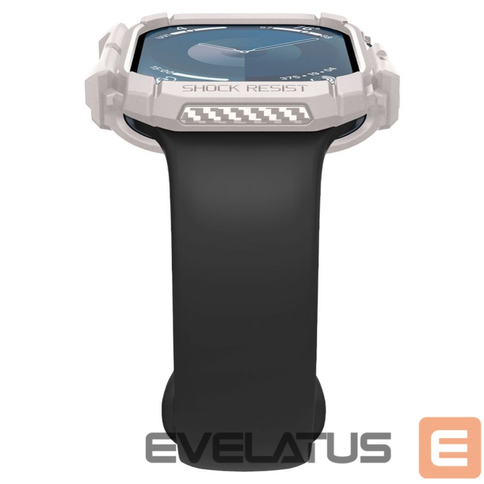 Kitos prekės Spigen Spigen Rugged Armor Strap for Apple Watch 10 46mm - Beige