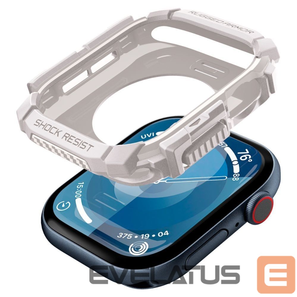 Kitos prekės Spigen Spigen Rugged Armor Strap for Apple Watch 10 46mm - Beige