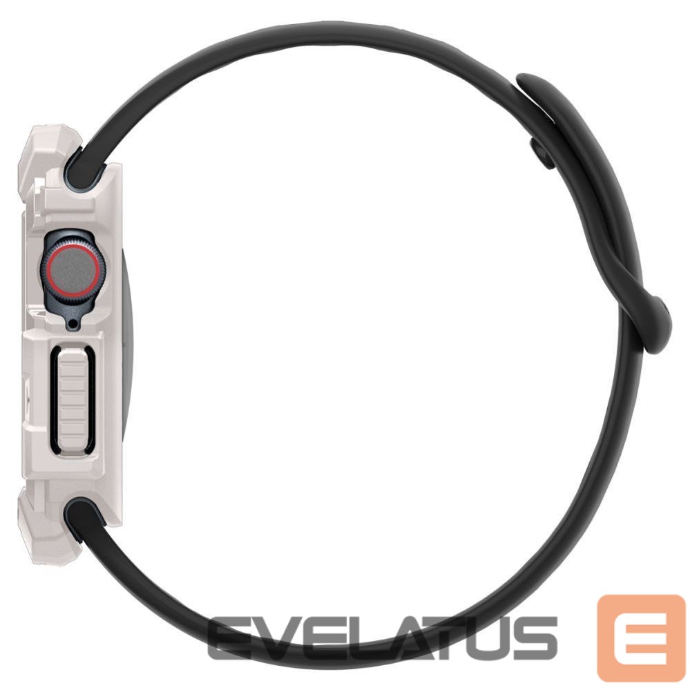 Kitos prekės Spigen Spigen Rugged Armor Strap for Apple Watch 10 46mm - Beige